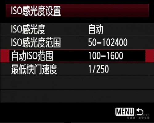 ISO感光度